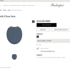 Burlington Toilet Seat Premium Quality