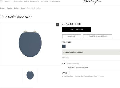 Burlington Toilet Seat Premium Quality