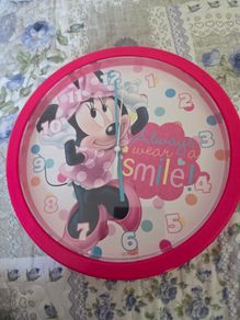 Minnie mouse wall Clock