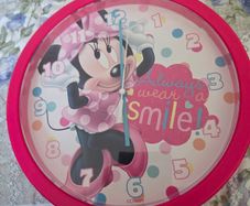 Minnie mouse wall Clock