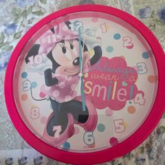 Minnie mouse wall Clock