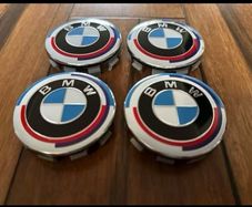 BMW 68mm center alloy wheel caps x4