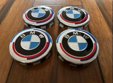 BMW 68mm center alloy wheel caps x4