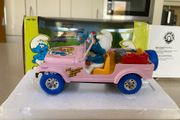 Smurf Jeep 1/24 by Burago Rare Pink version