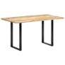 Dining Table 140x70x76 cm Solid Mango Wood Image 10