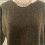Mango Suit black & gold sparkly top. Size L Image 2