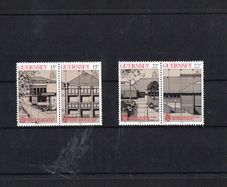1987 Guernsey Europa Modern Architecture Commemorative Stamps Mint Never Hinged (MNH)