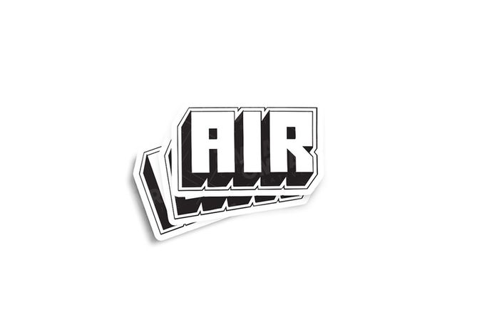 AIR French Band Glossy Sticker 2-Pack