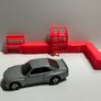 3d printed 1:64 scale garage set Image 5