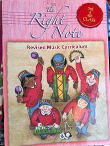 3rd & 4th class the right note & Bun go Barr teacher book