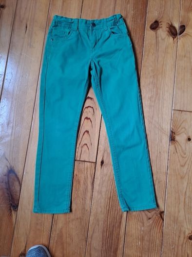 Age 8-9 Green Trousers/ Jeans