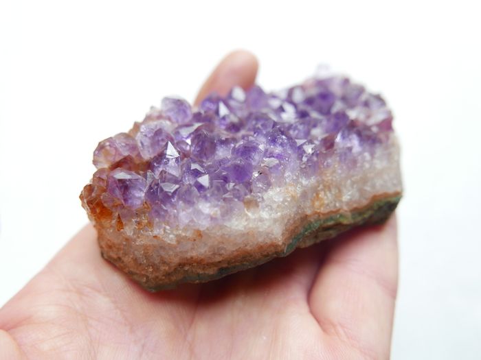 Natural Amethyst Geode Quartz Crystal Cluster