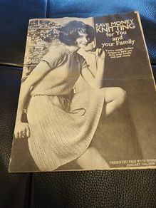 Vintage Woman's Own knitting booklet - price includes postage