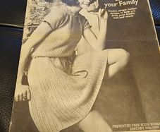 Vintage Woman's Own knitting booklet - price includes postage