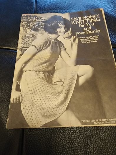 Vintage Woman's Own knitting booklet - price includes postage