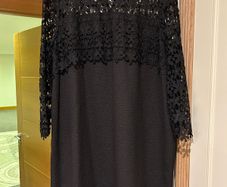 Darling boutique black dress with lace