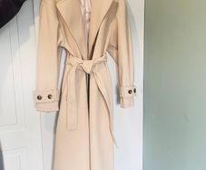Beautiful Long Beige Coat