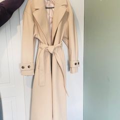 Beautiful Long Beige Coat