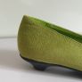 Solada Moda Ladies Green Suede Shoes New With Box Size UK4 Jewel Detail Low Heel CAN POST Image 10