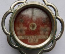 Rare Antique Religious Catholic Relic Reliquia of Saint Maria Goretti
