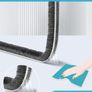 5.5 Metre Draught Excluder for Doors & Windows | Extra Long Self-Adhesive Seal Strip for Energy Saving | Quick Install, Blocks Draft, Noise & Light | Grey Thermal Insulation Tape Image 3