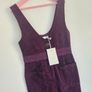 6-7years, Brand-New LeighTucker Purple Corduroy Jumpsuit Image 3