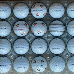 20 used Taylor Made TP5 and TP5x grade B golf balls