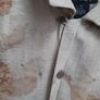 Eco-print 2XXL Silk Shirt (men's cut) Image 2
