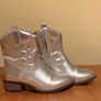 Next silver cowboy boots Image 2