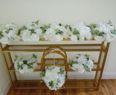 Faux Flower Centerpieces