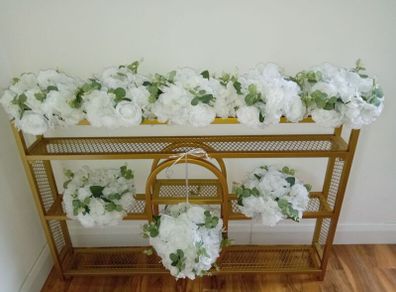 Faux Flower Centerpieces