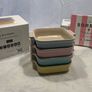 Le Creuset Sorbet Collection Set of 4 Square Baking Dishes 13cm Image 8