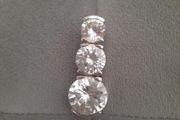 heavy silver pendant