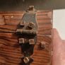 Vintage Wooden Hand Riveted Mini Chest Image 7