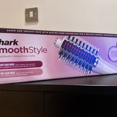 Brand New Shark SmoothStyle Heated Brush + Smoothing Comb