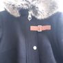 Karen Millen - Wool Cashmere Coat - Black Animal Print - UK 8 true to size - New Without Tags Image 9