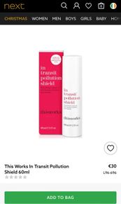 This works in transit pollution shield brand new