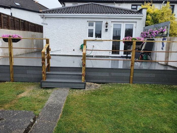 Composite decking supplied and fitted