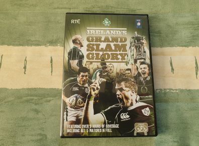 Irelands Grand Slam Glory 2009 DVD 3 Disc Set Rugby IRFU