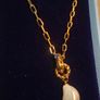 Sappho Baroque Pearl Pendant - Gold Image 5
