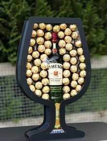 Premium Jameson Whiskey & Ferrero Rocher Gift Box