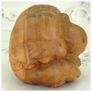 Hand Carved Teak Wood Weeping Buddha Statue Image 2