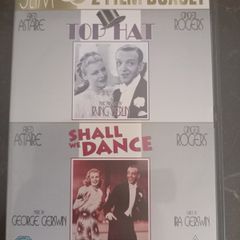 Top Hat & Shall We Dance Dvd Set Fred Astaire Ginger Rogers Vintage Musicals