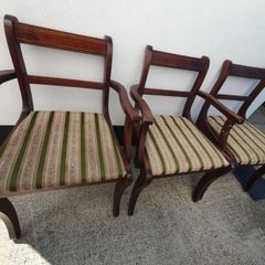 Chairs and small round table