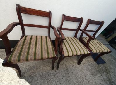 Chairs and small round table