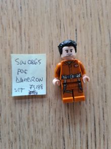 lego sw0865 poe dameron, set 75188