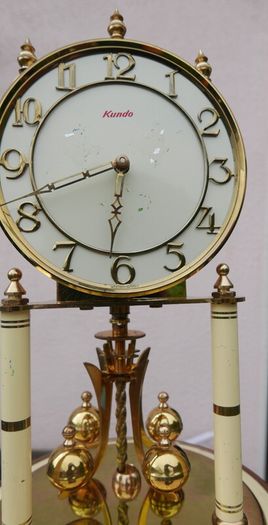 Vintage Kundo  Clock Made In Germany   Battery Operated (works well)