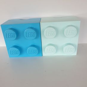 Lego storage containers x 2 stack-able