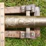 Vintage heavy Bronze/Brass Cannon 17" long Image 7