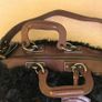 Biasia Limited Edition Wool Lamb Skin Handbag Image 4